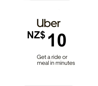 Uber NZD 10 Gift Card NZ — лицензионный ключ