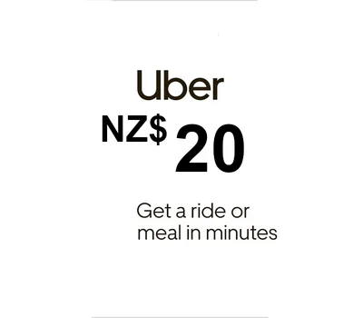 Uber NZD 20 Gift Card NZ — лицензионный ключ