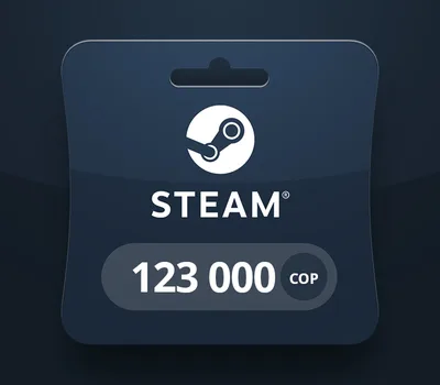 Steam Wallet COP 123000 Gift Card CO — лицензионный ключ
