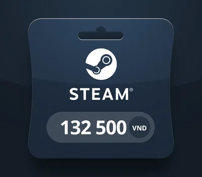 Steam Wallet VND 132 500 Gift Card VN — лицензионный ключ