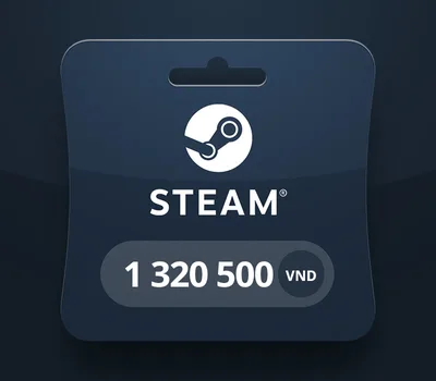 Steam Wallet VND 1 320 500 Gift Card VN — лицензионный ключ
