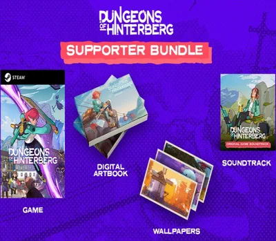 Dungeons of Hinterberg - Supporter Bundle PC Steam CD Key — лицензионный ключ