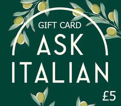 Ask Italian GBP 5 Gift Card UK — лицензионный ключ