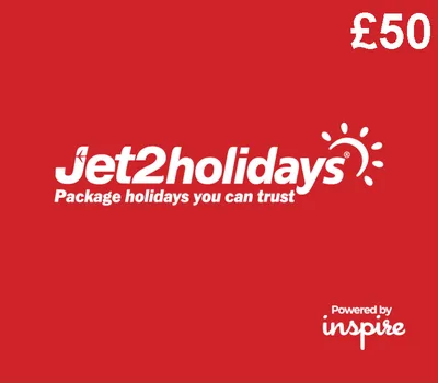 Jet2Holidays by Inspire GBP 50 Gift Card UK — лицензионный ключ