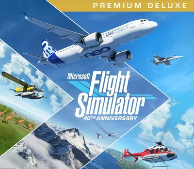 Microsoft Flight Simulator 40th Anniversary Premium Deluxe Edition Xbox Series X|S CD Key — лицензионный ключ
