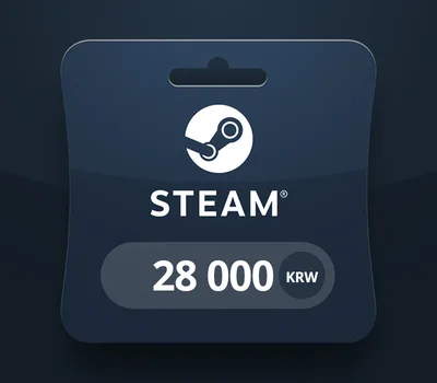 Steam Wallet KRW 28000 Gift Card KR — лицензионный ключ