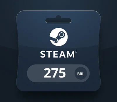 Steam Wallet BRL 275 Gift Card BR — лицензионный ключ