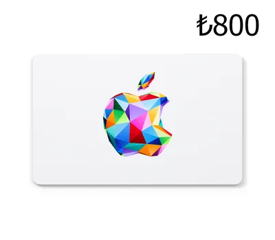 Apple TRY 800 Gift Card TR — лицензионный ключ