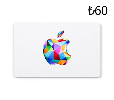 Apple TRY 60 Gift Card TR — лицензионный ключ