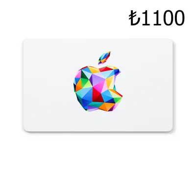 Apple TRY 1100 Gift Card TR — лицензионный ключ