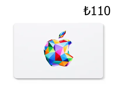 Apple TRY 110 Gift Card TR — лицензионный ключ