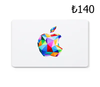 Apple TRY 140 Gift Card TR — лицензионный ключ