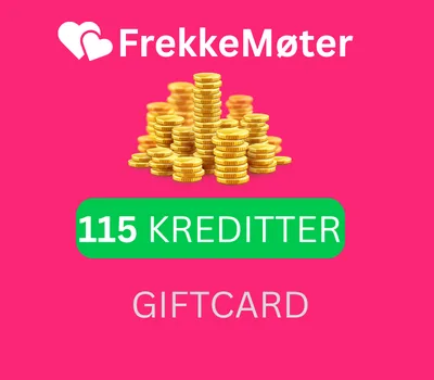 FrekkeMøter.no 115 Credits Gift Card — лицензионный ключ