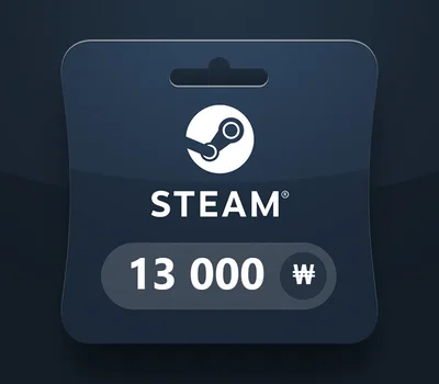 Steam Wallet KRW 13000 Gift Card KR — лицензионный ключ