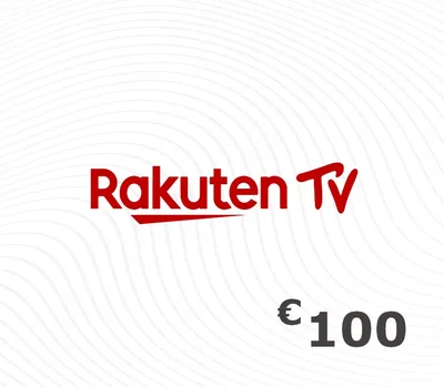 Rakuten TV EUR 100 Gift Card FR — лицензионный ключ