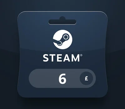 Steam Wallet GBP 6 Gift Card UK — лицензионный ключ
