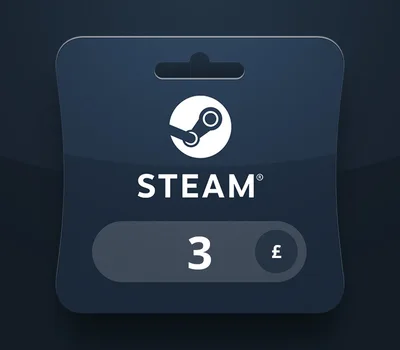 Steam Wallet GBP 3 Gift Card UK — лицензионный ключ