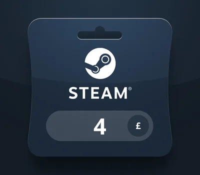 Steam Wallet GBP 4 Gift Card UK — лицензионный ключ