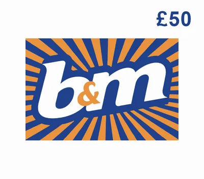 B&M GBP 50 Gift Card UK — лицензионный ключ
