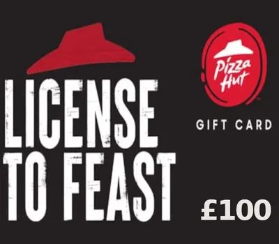 Pizza Hut GBP 100 Gift Card UK — лицензионный ключ