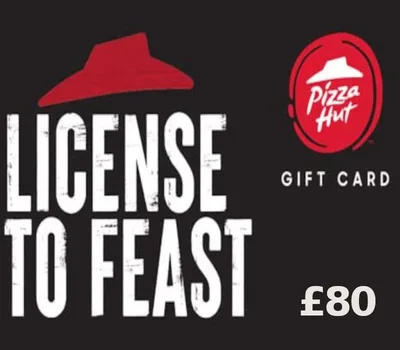 Pizza Hut GBP 80 Gift Card UK — лицензионный ключ