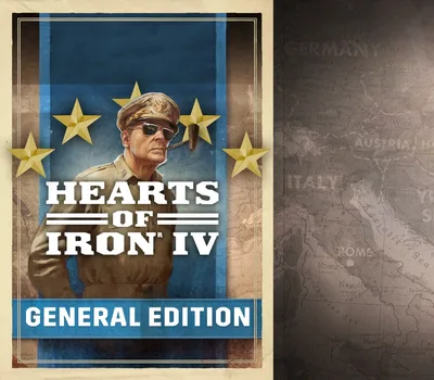 Hearts of Iron IV: General Edition DE PC Steam CD Key — лицензионный ключ