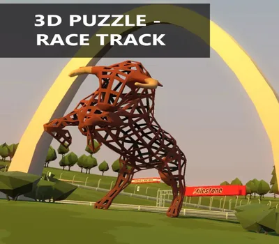 3D PUZZLE - Race Track PC Steam CD Key — лицензионный ключ