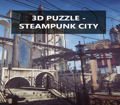 3D PUZZLE - Steampunk City PC Steam CD Key — лицензионный ключ
