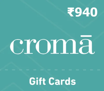 Croma INR 940 Gift Card IN — лицензионный ключ