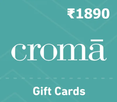 Croma INR 1890 Gift Card IN — лицензионный ключ
