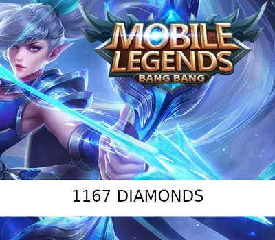 Mobile Legends - 1167 Diamonds MENA Key — лицензионный ключ