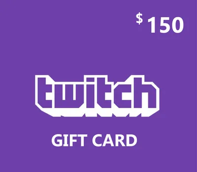 Twitch USD 150 Gift Card US — лицензионный ключ
