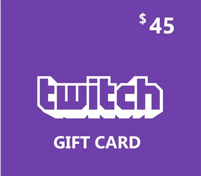 Twitch USD 45 Gift Card US — лицензионный ключ