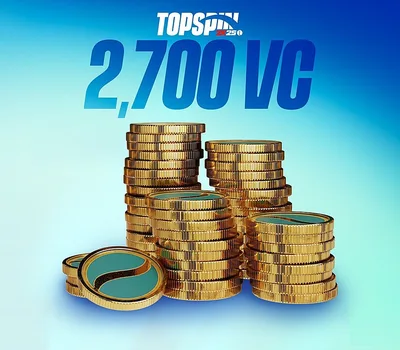 TopSpin 2K25 - 2,700 Virtual Currency Pack EU XBOX One / Xbox Series X|S CD Key — лицензионный ключ