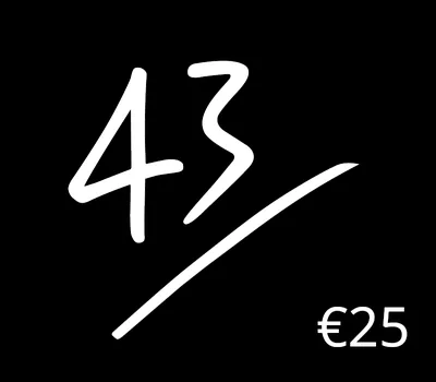 43einhalb.com EUR 25 Gift Card DE — лицензионный ключ