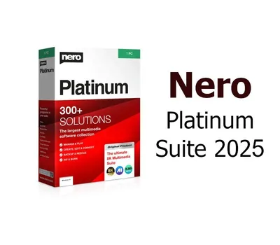 Nero Platinum 2025 Suite SE CD Key (1 Year/ 1 PC) — лицензионный ключ