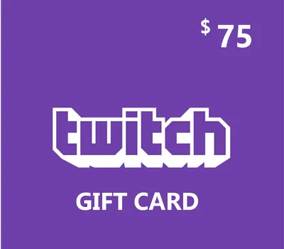 Twitch USD 75 Gift Card US — лицензионный ключ