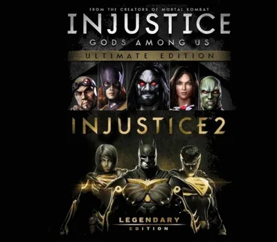 Injustice: Gods Among Us Ultimate Edition + Injustice 2: Legendary Edition Bundle Steam Account — лицензионный ключ