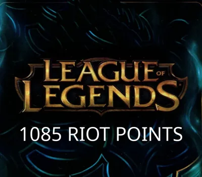 League of Legends 1085 RP Prepaid Card TR — лицензионный ключ