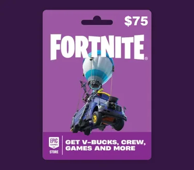 Fortnite USD 75 PC Epic Games Gift Card US — лицензионный ключ