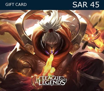 League of Legends SAR 45 Prepaid RP Card SA — лицензионный ключ