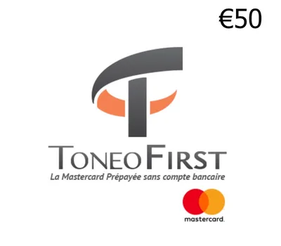 Toneo First Mastercard EUR 50 Gift Card FR — лицензионный ключ