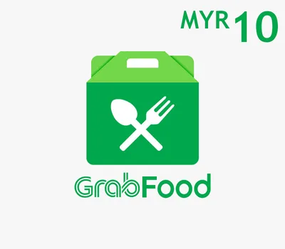 Grab Food MYR 10 Gift Card MY — лицензионный ключ