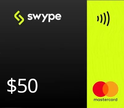 Swype Mastercard USD 50 Gift Card — лицензионный ключ