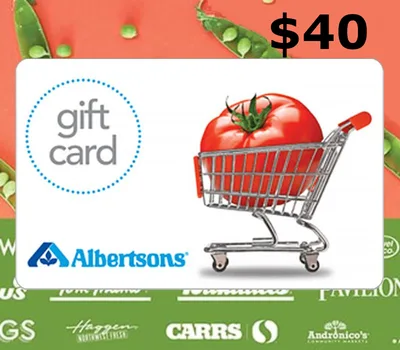 Albertson's USD 40 Gift Card US — лицензионный ключ
