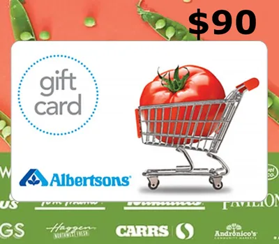 Albertson's USD 90 Gift Card US — лицензионный ключ