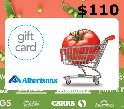 Albertson's USD 110 Gift Card US — лицензионный ключ