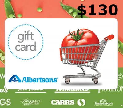 Albertson's USD 130 Gift Card US — лицензионный ключ
