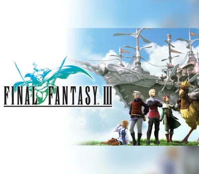 Final Fantasy III (3D Remake) PC Steam Account — лицензионный ключ