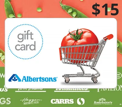 Albertson's USD 15 Gift Card US — лицензионный ключ